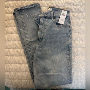 Abercrombie 90s Straight Ultra High Rise Jeans